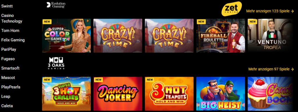 zetcasino spielautomaten