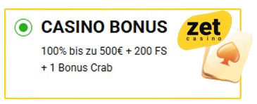 Kontoeröffnungen bei zetspins